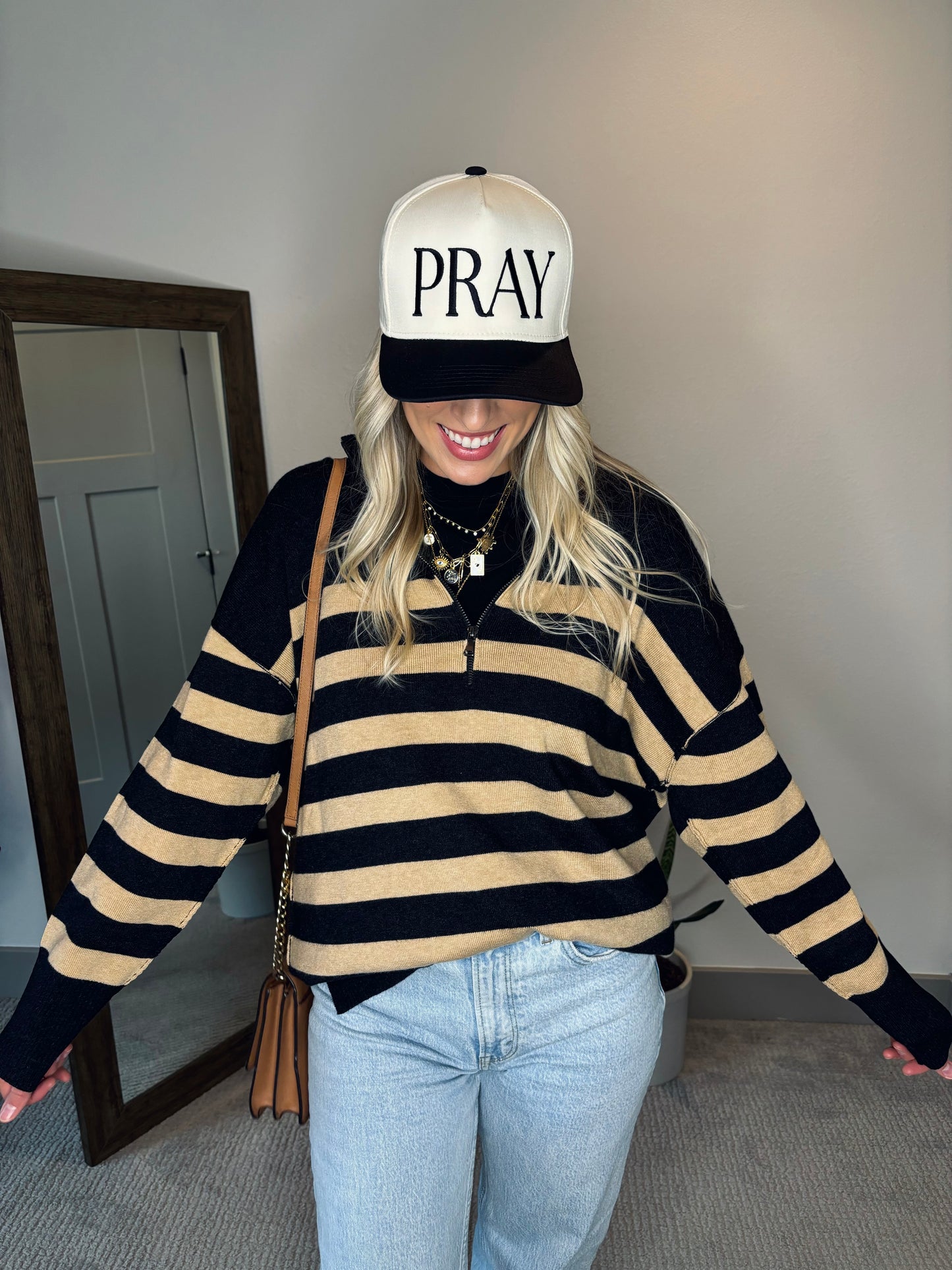 PREORDER- good day striped pullover