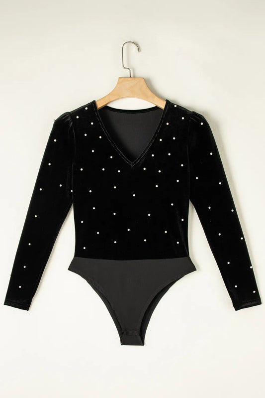 Pearl Detail Bodysuit